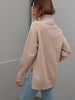 Curl up and get toasty in this soft turtleneck solid sweater.   50% Viscose, 30% Polyamide, 20% Polyester Care Instruction: Machine Wash, Hand Wash SIZING: Small 2/4 - Medium 6/8 - Large 10/12 - Xlarge 14/16 This item ships from a different warehouse, usual shipping time is 3-5 business days, please allow additional time during the holidays.