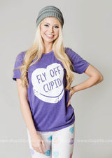 Fly Off Cupid - purple - BAD HABIT BOUTIQUE 