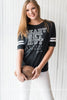 Ready Set Hut Sweatshirt - Black - BAD HABIT BOUTIQUE