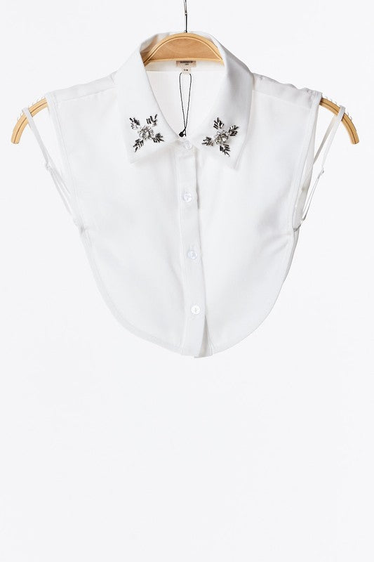 Embellished Fake Collar, CLOTHING, Uniq, BAD HABIT BOUTIQUE
