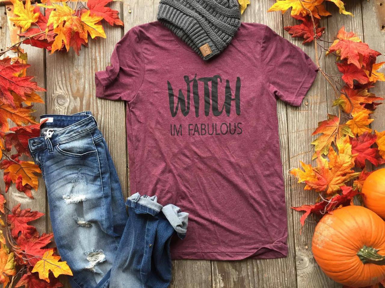 WITCH I'M FABULOUS TEE - BAD HABIT BOUTIQUE