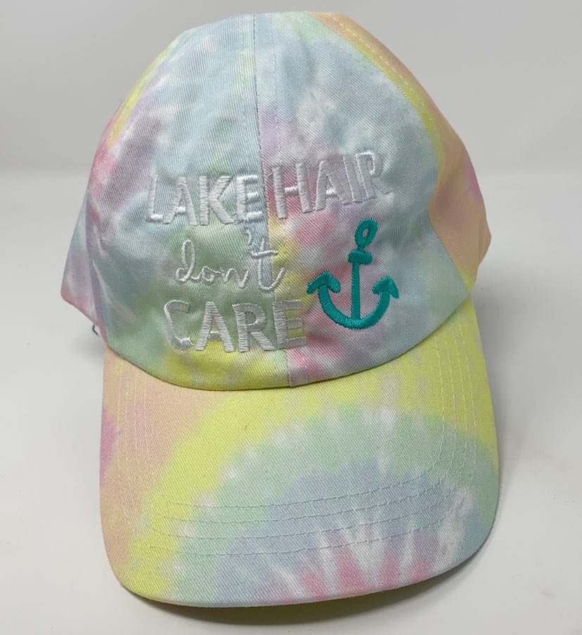 Lake Hair Don't Care Trucker Hat, CLOTHING, BAD HABIT APPAREL, BAD HABIT BOUTIQUE