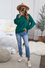 green pullover sweatshirt