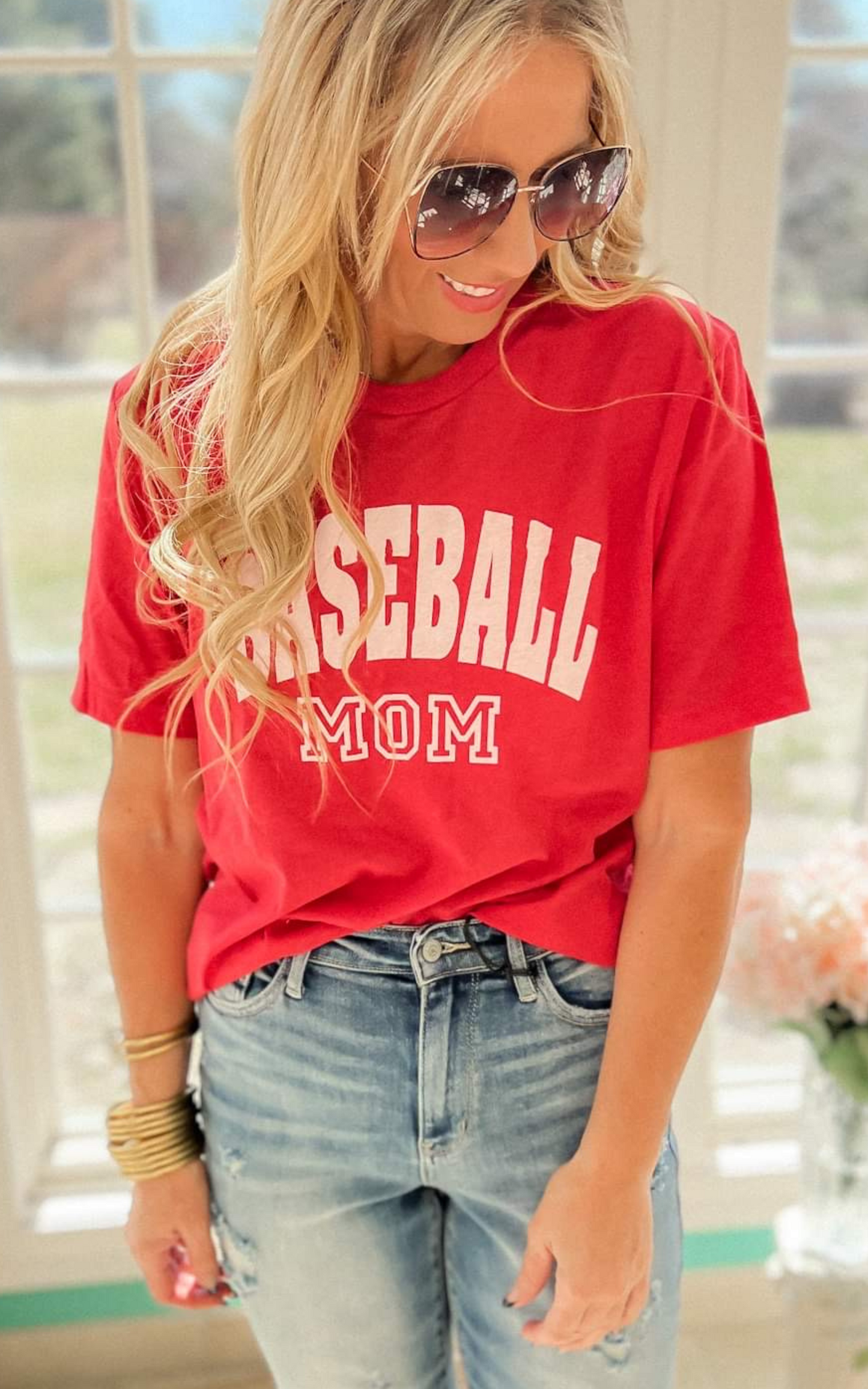 Baseball Mom T-Shirt***