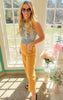 Judy Blue Mustard Wide Leg Cropped Denim | FINAL SALE