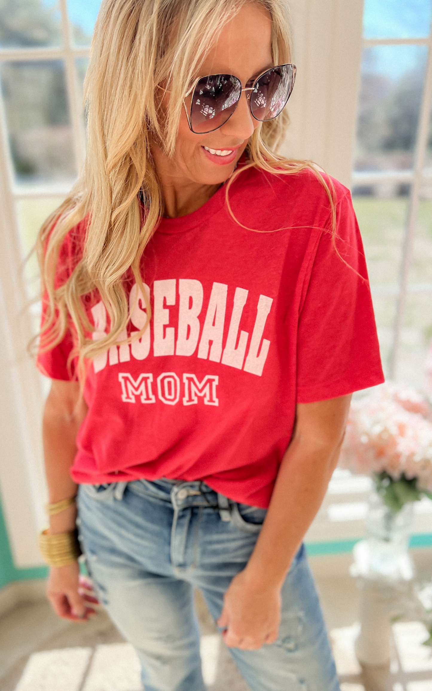 Baseball Mom T-Shirt***