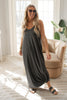 charcoal maxi dress