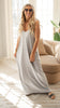heather grey maxi dress for summer