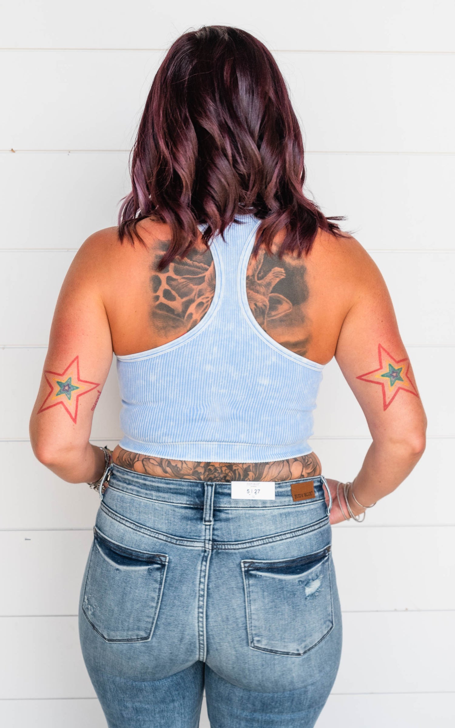 blue brami racerback