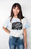 tie dye happy camper