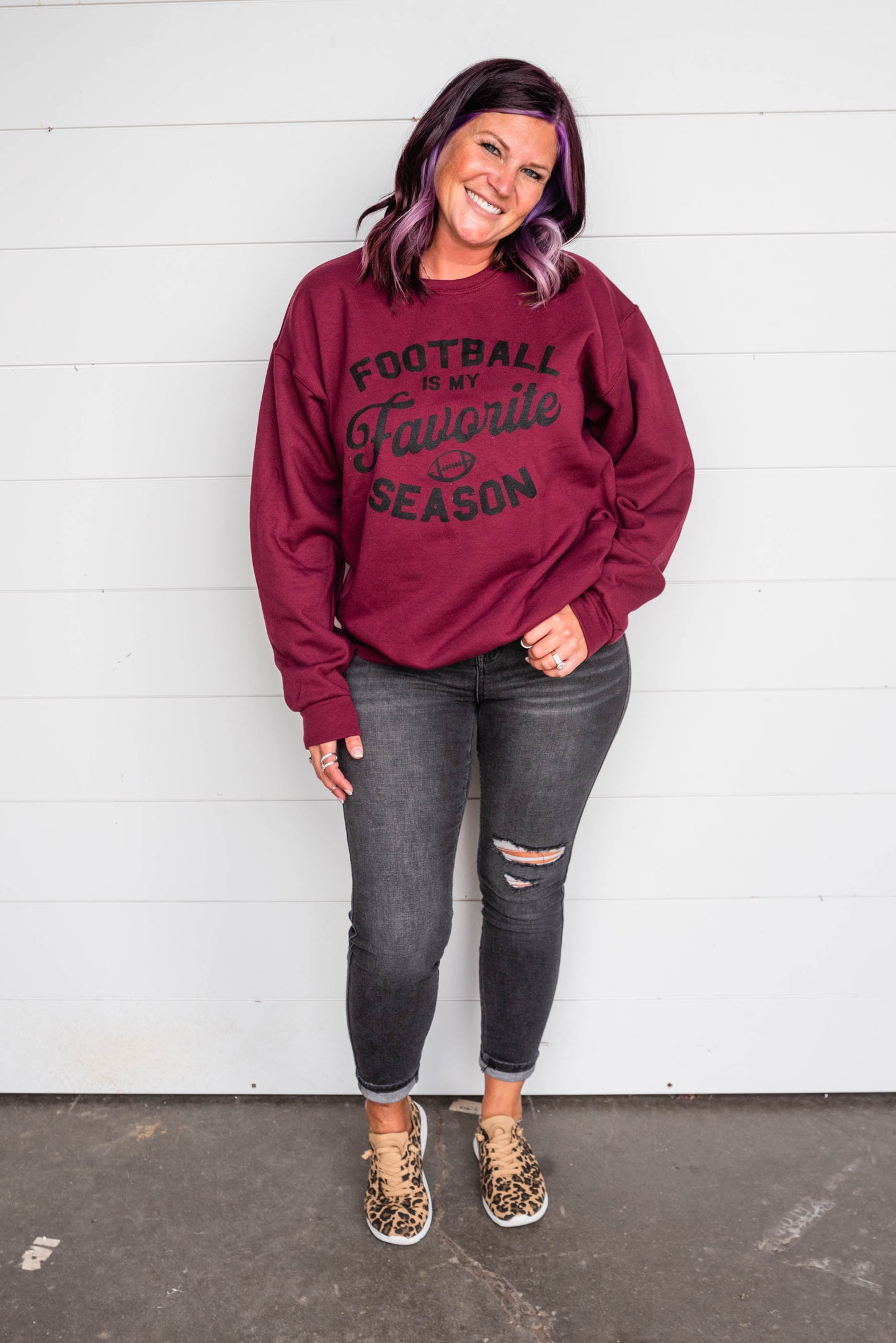 favorite season sweatshirt