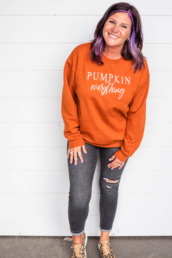 pumpkin everything sweatshirt 