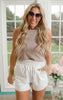ash mocha tank top