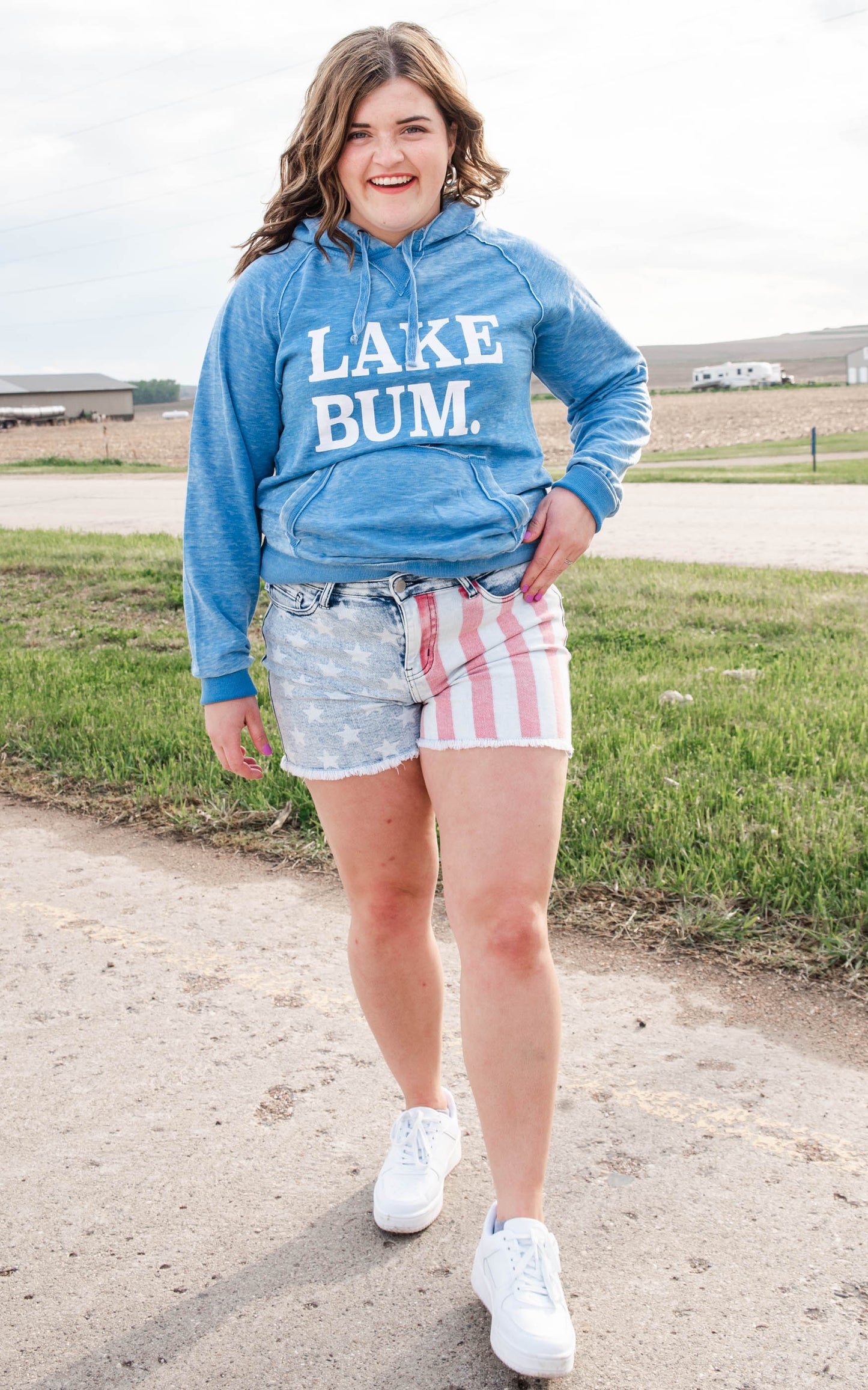 lake bum hoodie