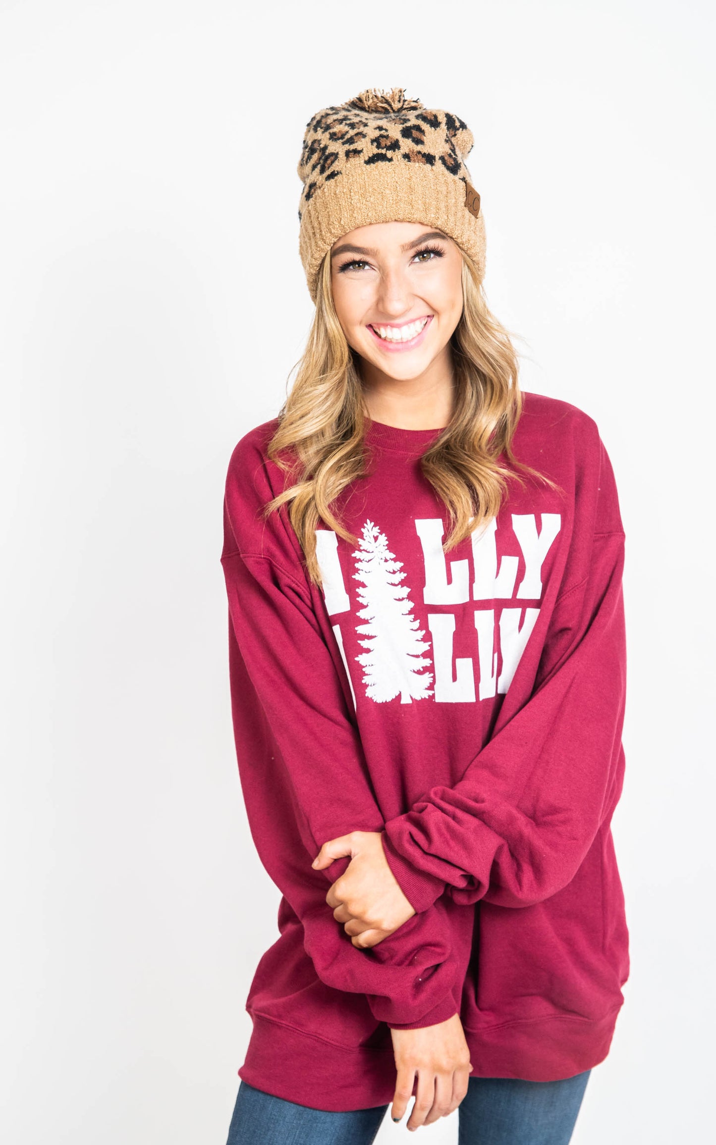 30 Days 30 Deals: Holly Jolly Sweatshirt, CLOTHING, BAD HABIT APPAREL, BAD HABIT BOUTIQUE