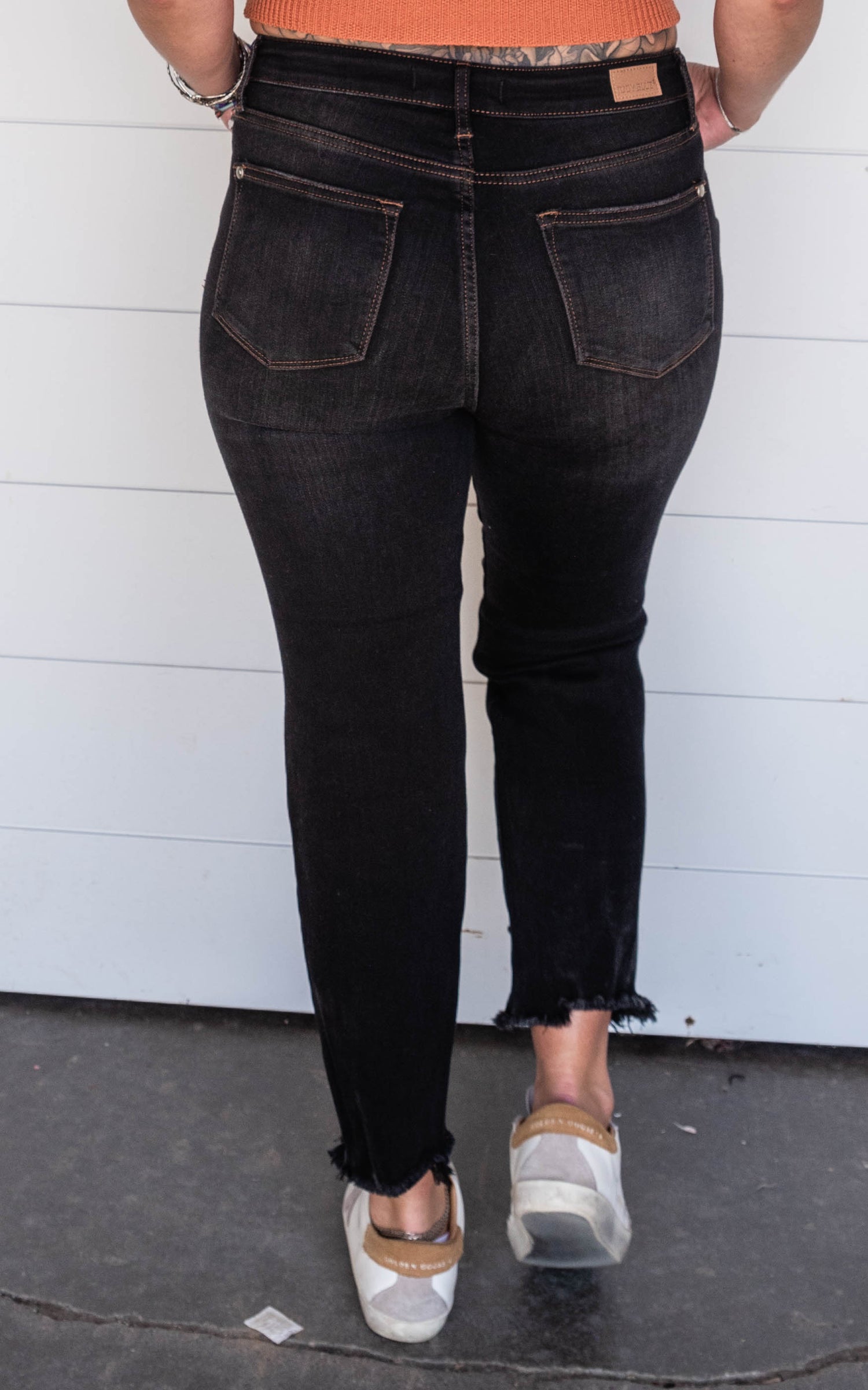 black denim