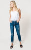 vervet skinny cuffed denim