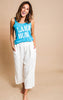 Lake Bum Racerback Tank - BAD HABIT BOUTIQUE
