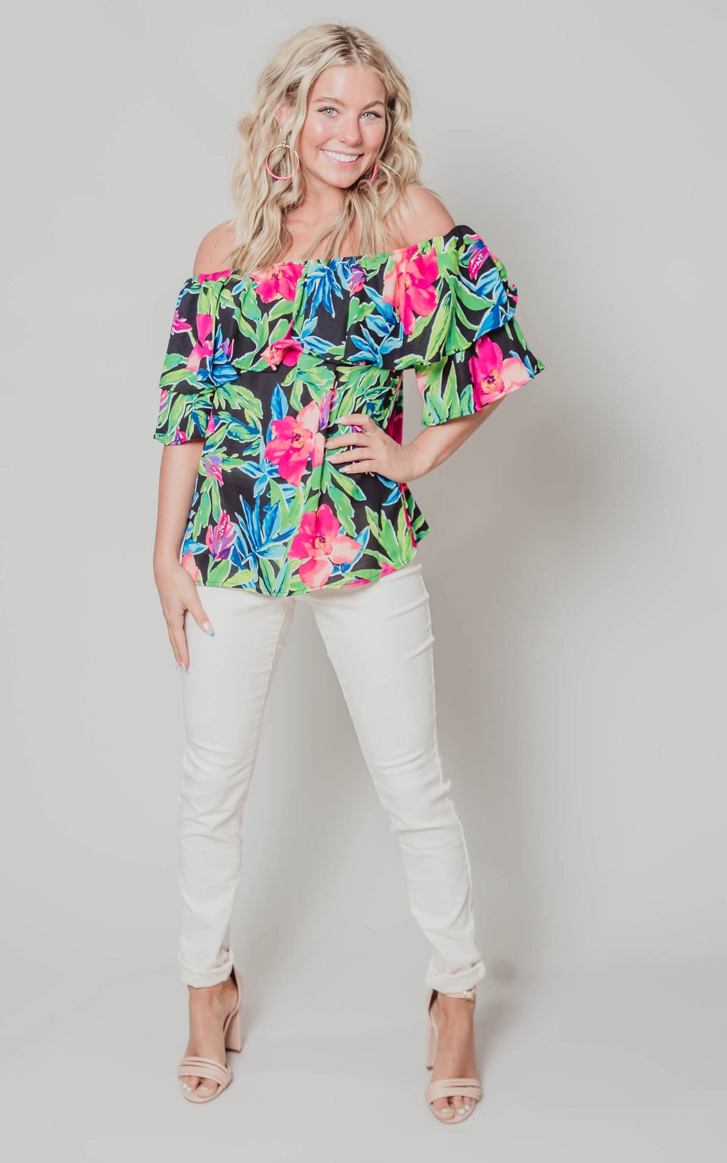 off the shoulder top
