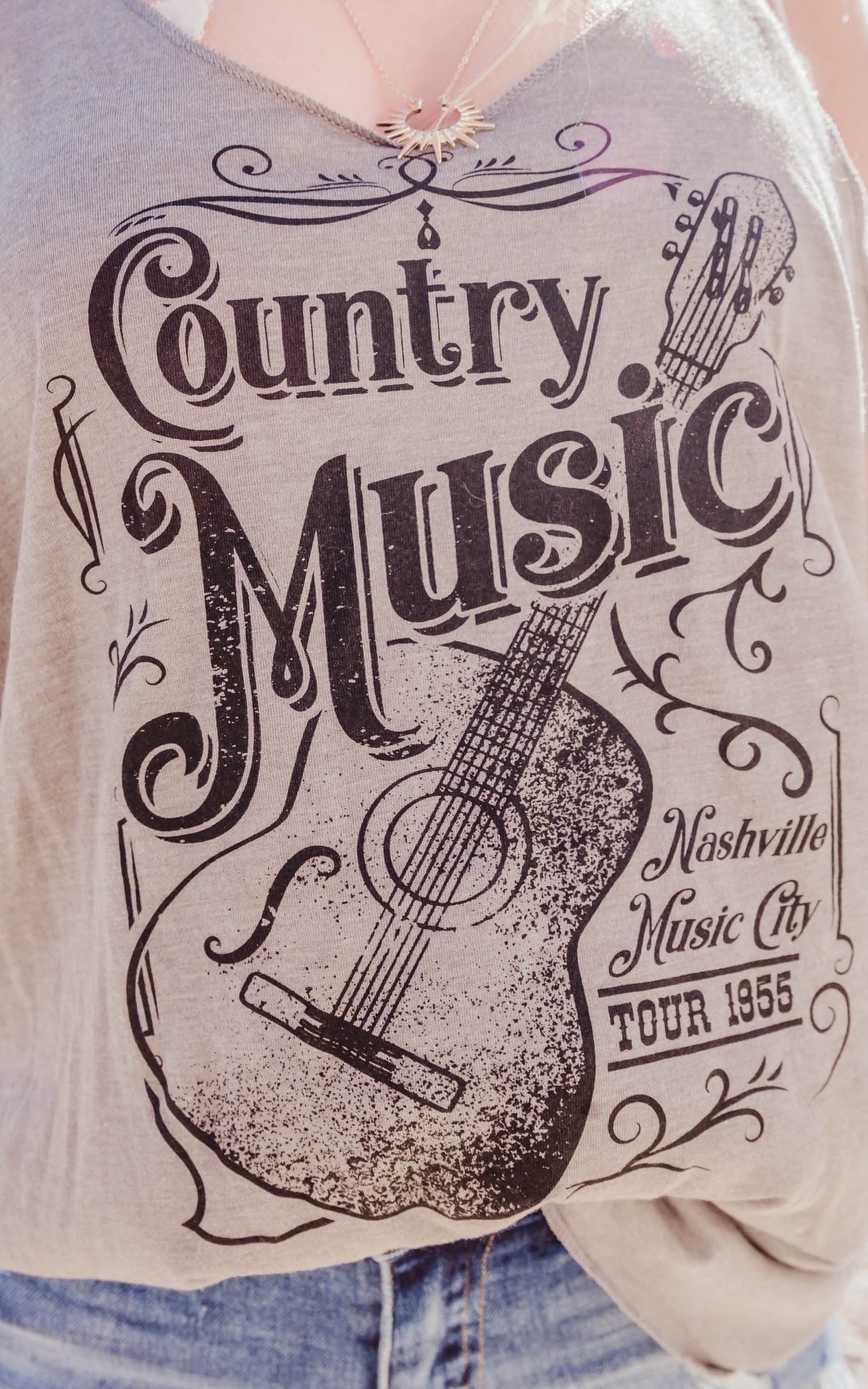 Country Music Racerback Tank Top** - Final Sale