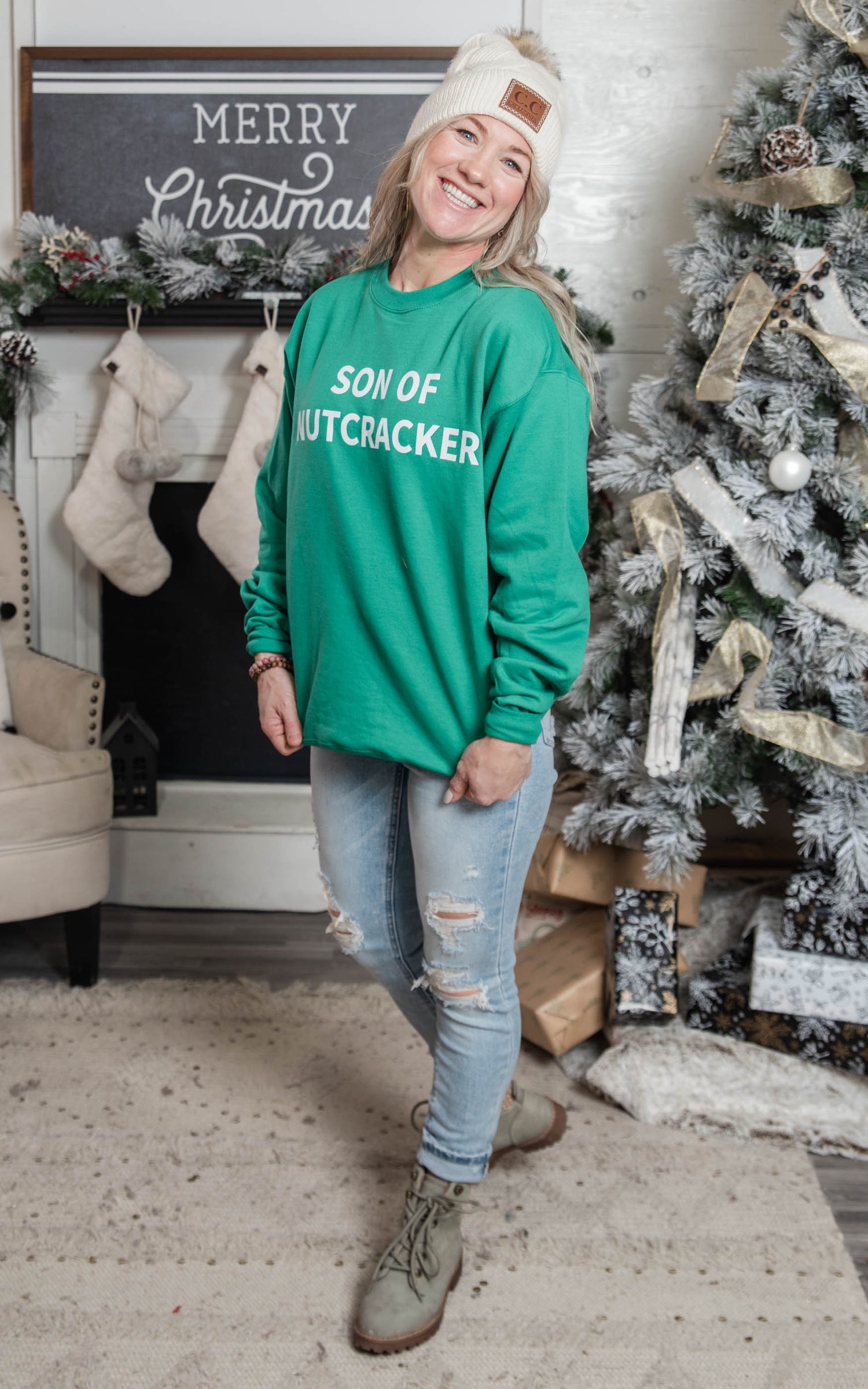 son of a nutcracker sweatshirt