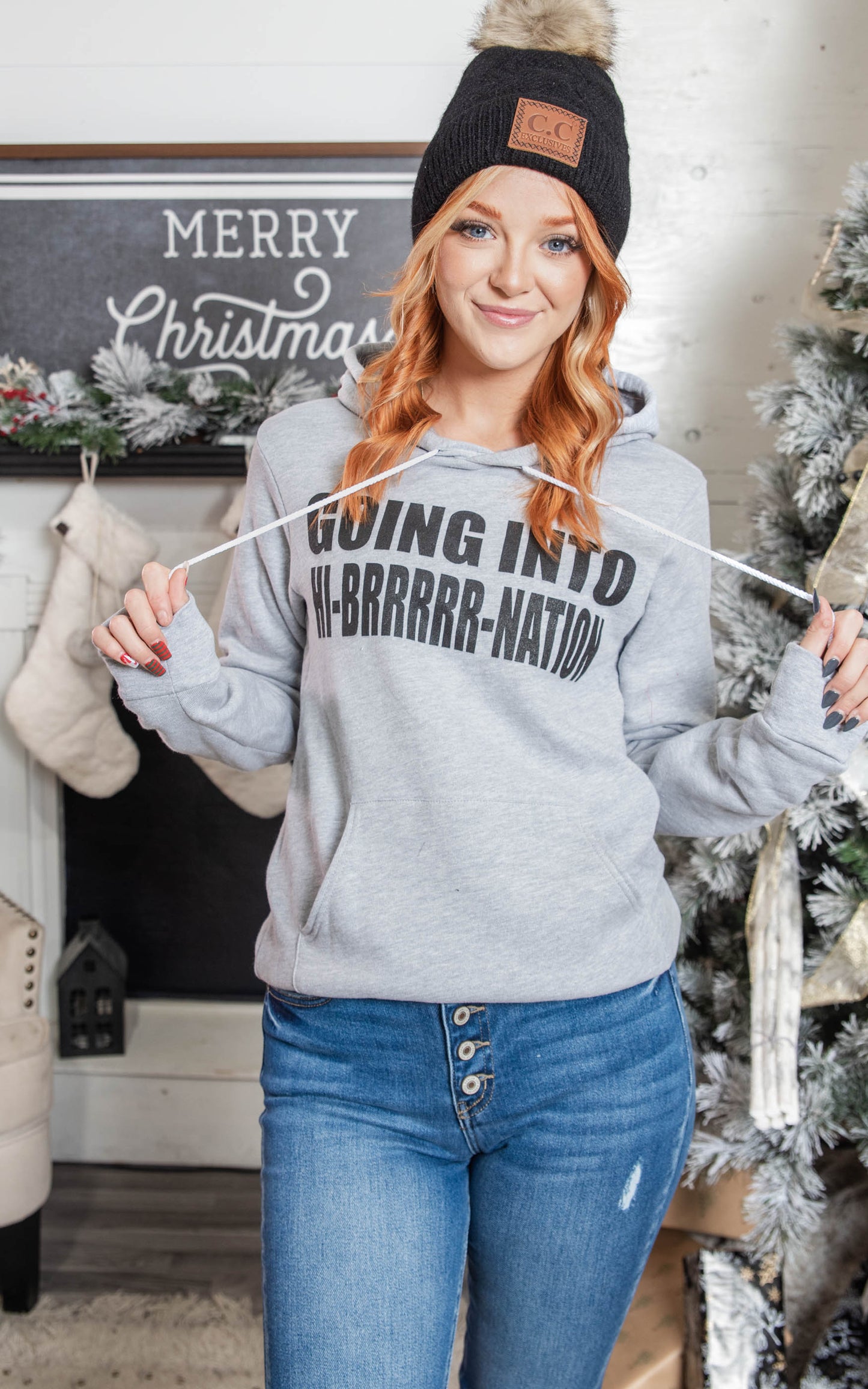 Going Into Hi-Brrrrr-Nation Hoodie** - Final Sale