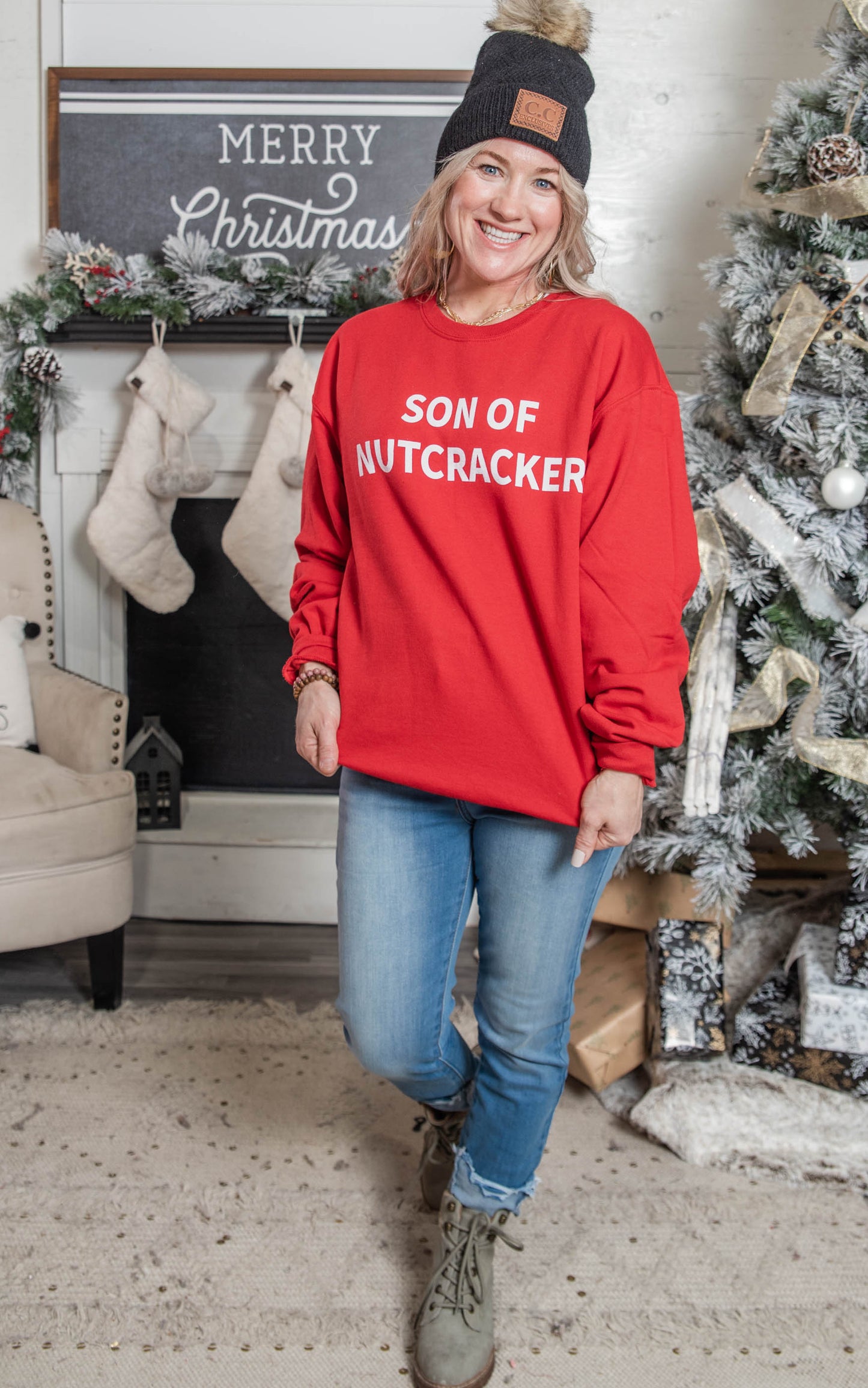 Son of A Nutcracker Sweatshirt** - Final Sale