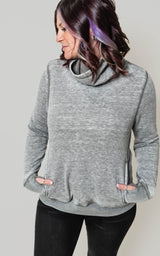 Women’s Zen Fleece Cowl Neck Sweatshirt