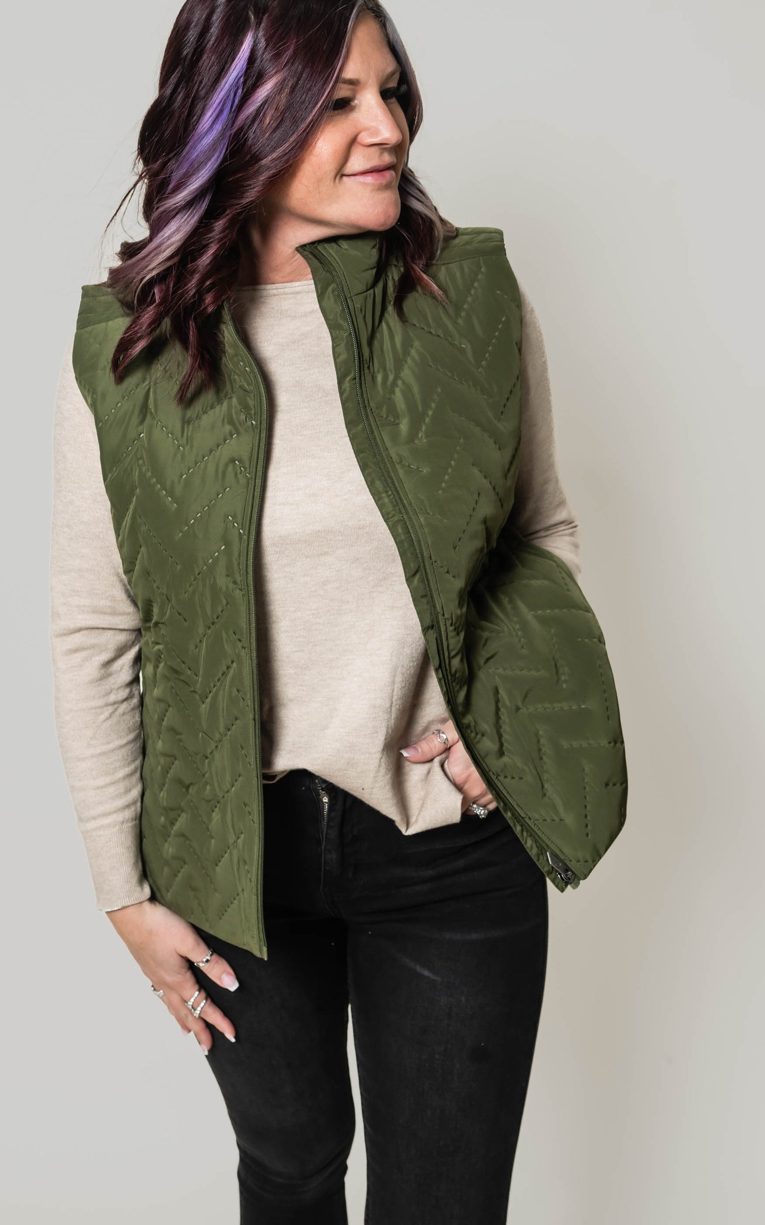 Quilted Vest Repreve Eco Vest