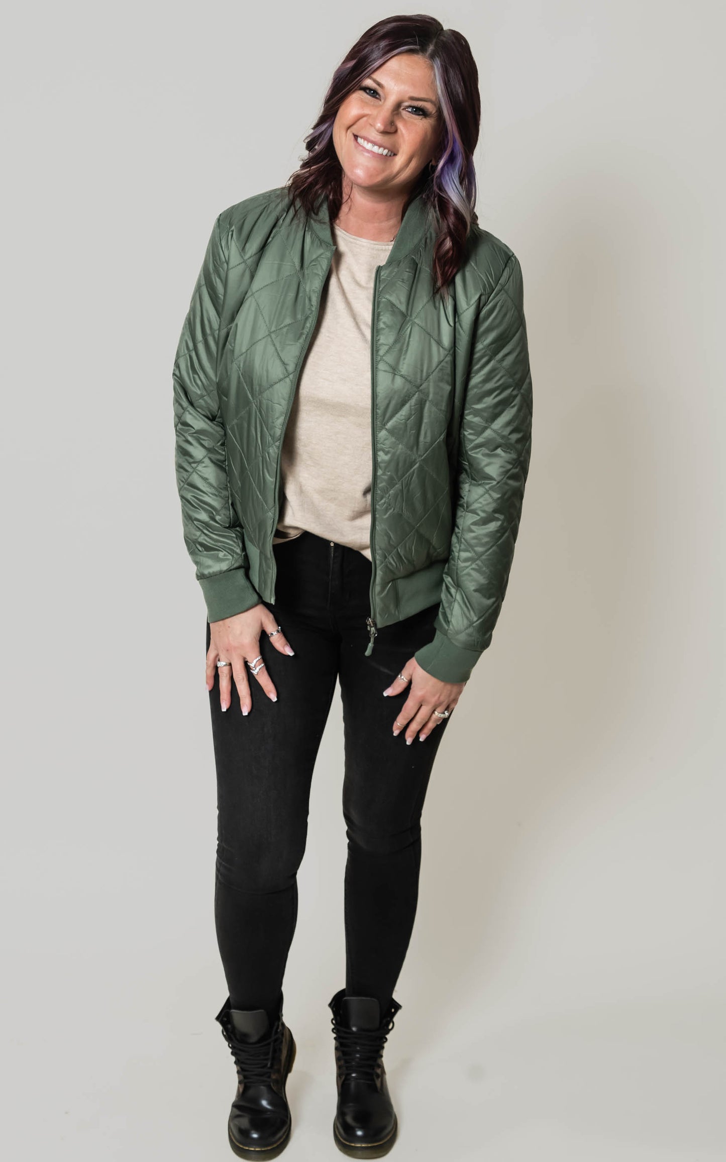 olive jacket