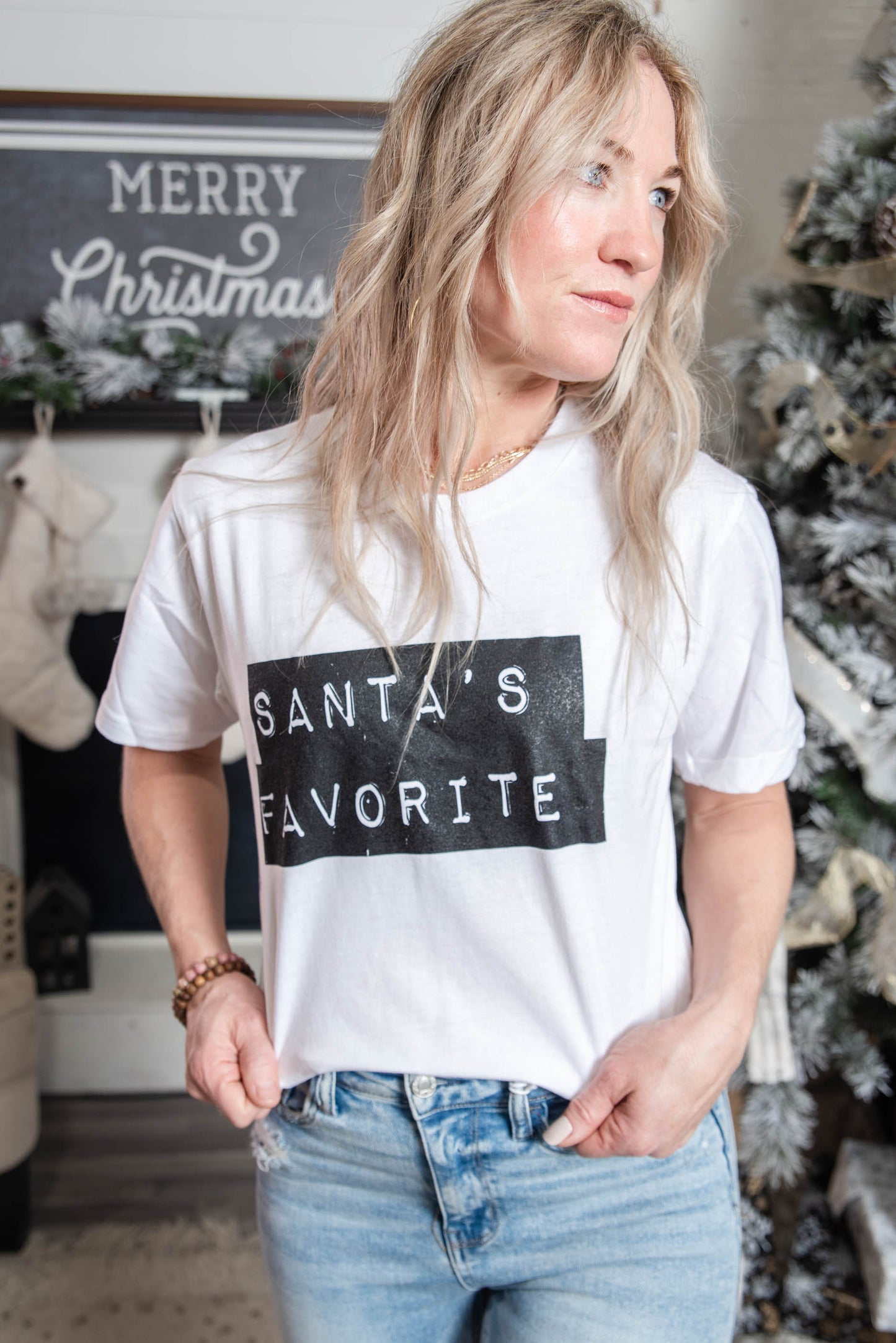 Santa's Favorite T-shirt- Final Sale**