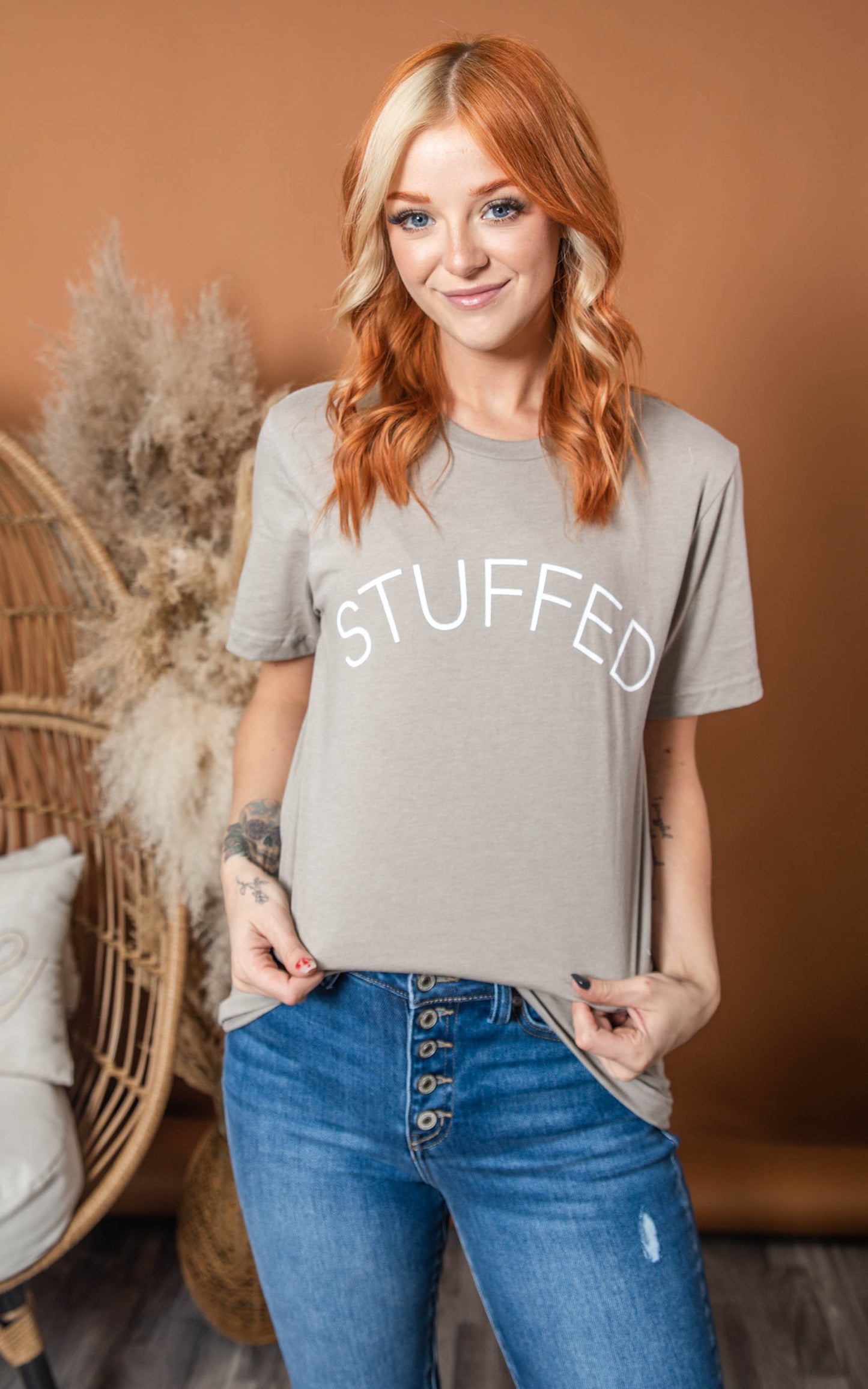 heather stone stuffed t-shirt