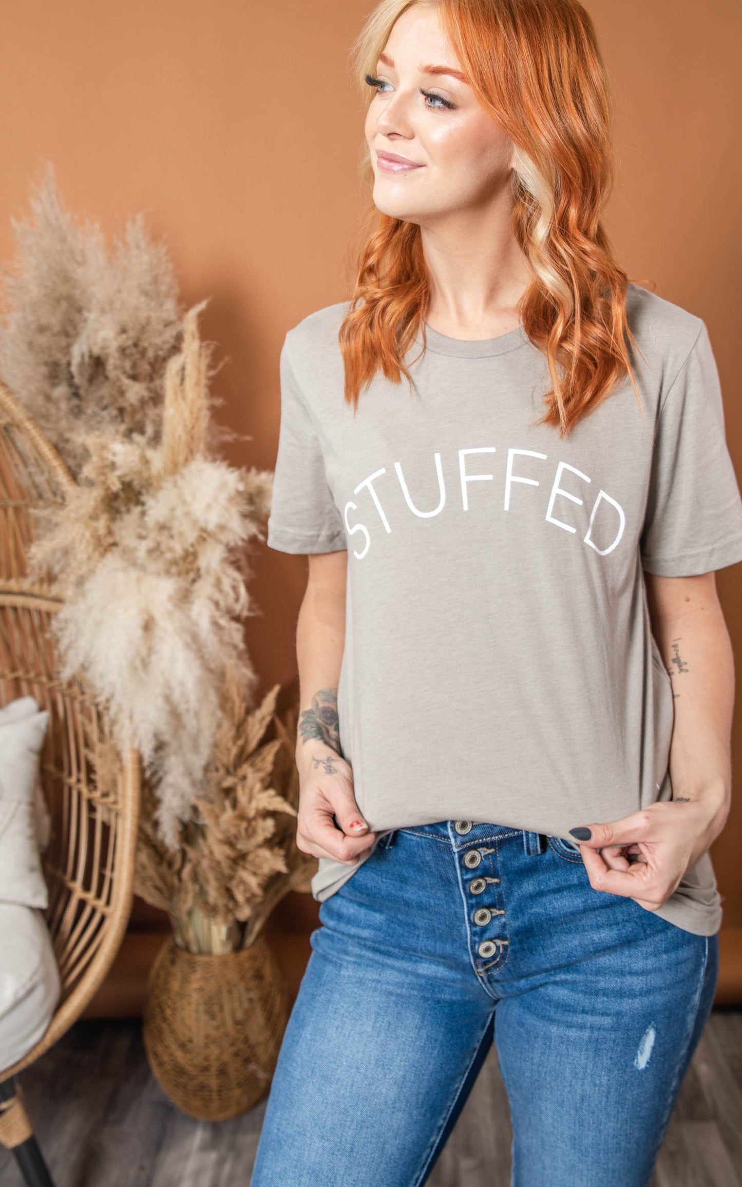Stuffed Tee** - Final Sale