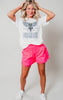 white motorcycle tee