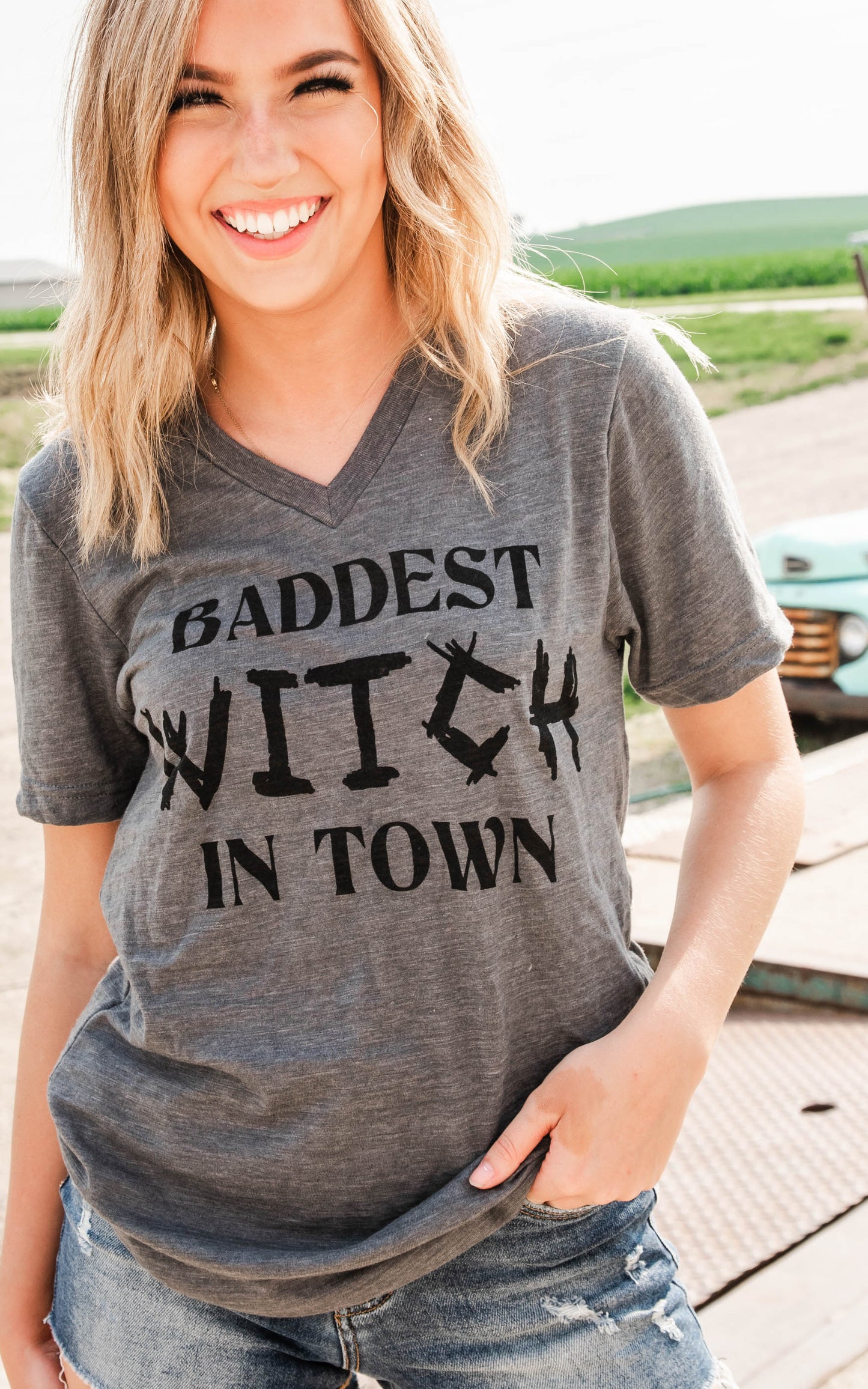 witch graphic t-shirt