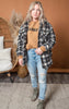 plaid sherpa jacket