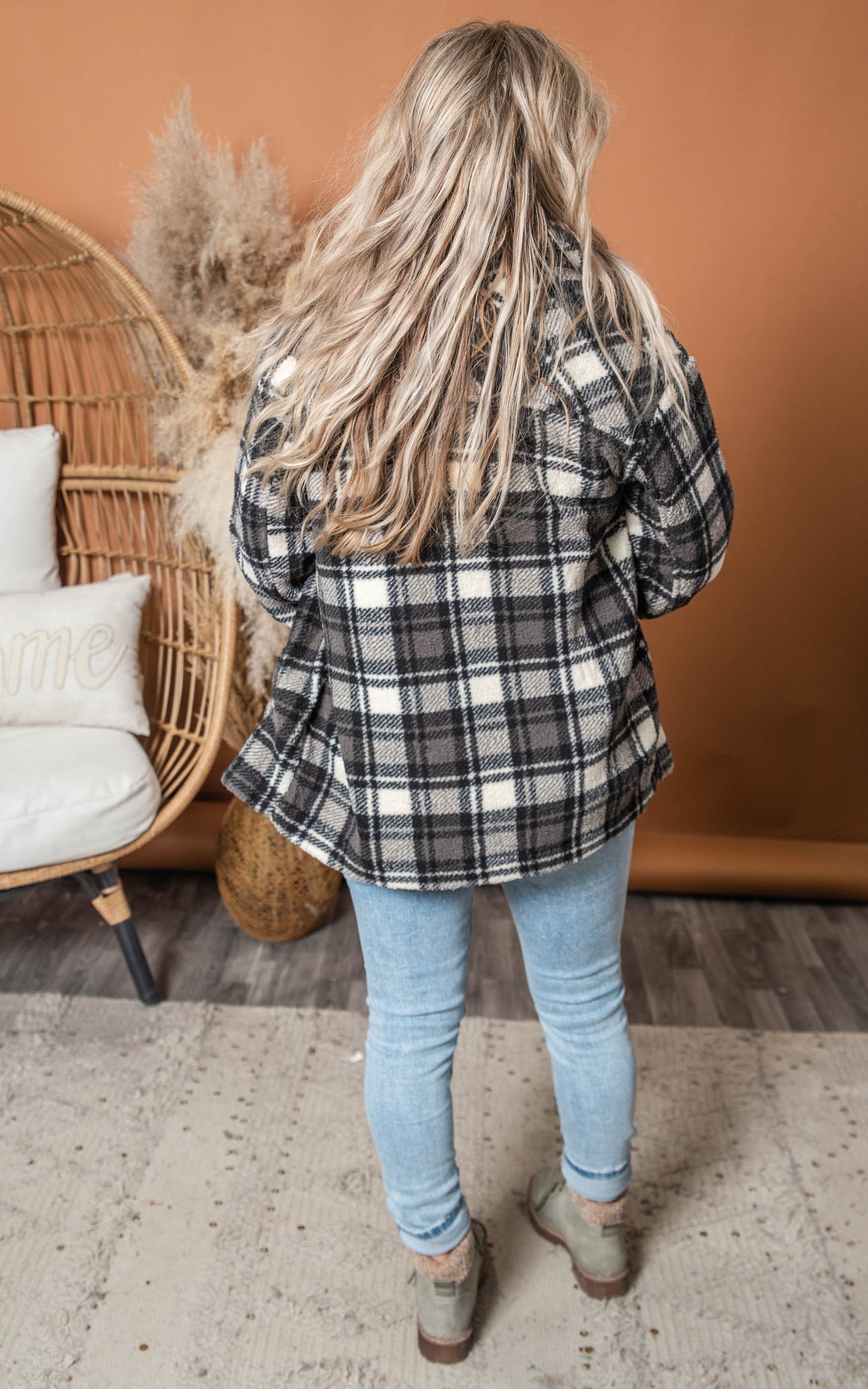 plaid jacket