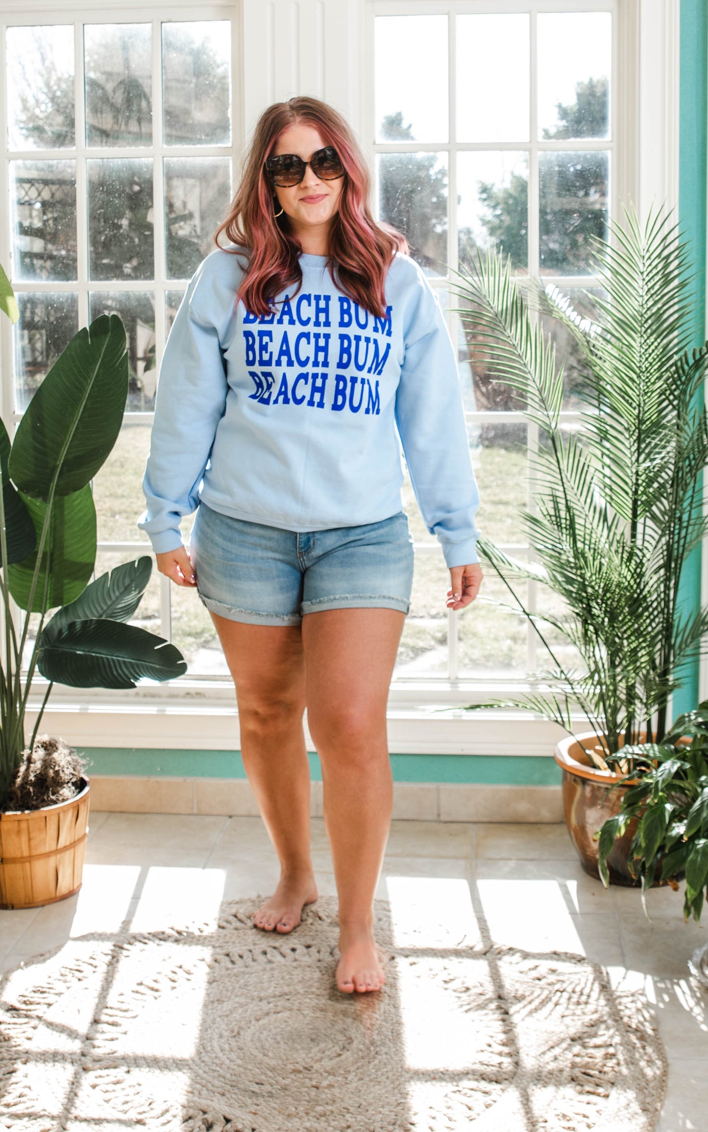 beach bum crew sweatshirt
