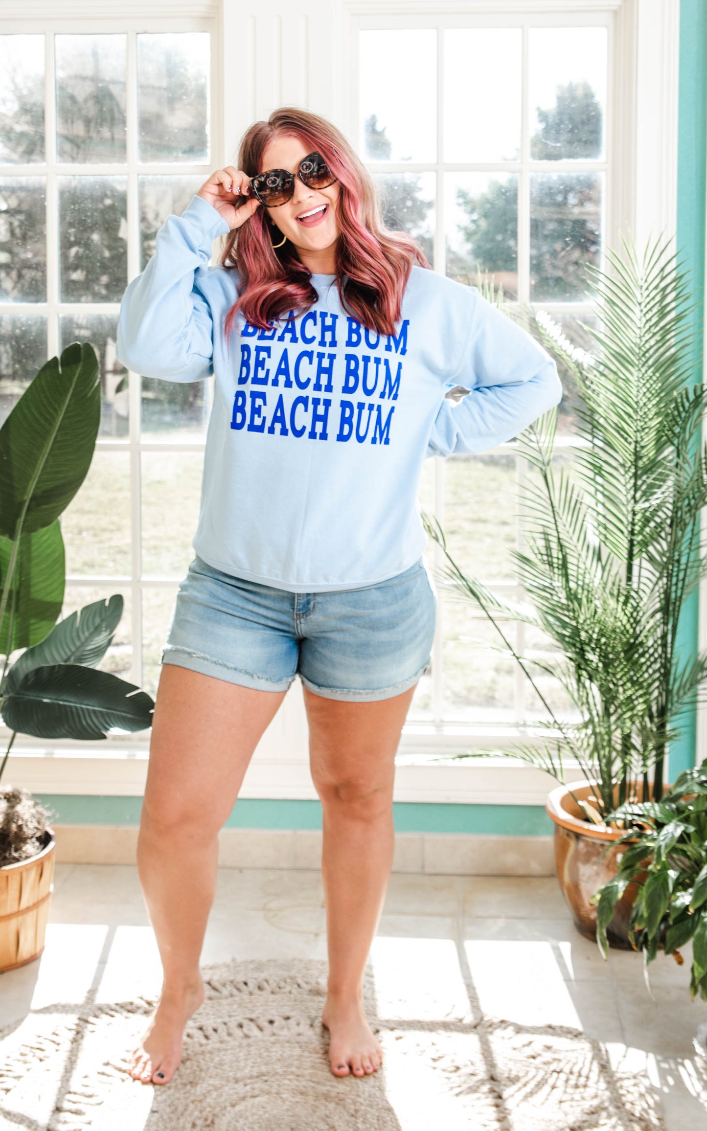 beach bum crew sweatshirt