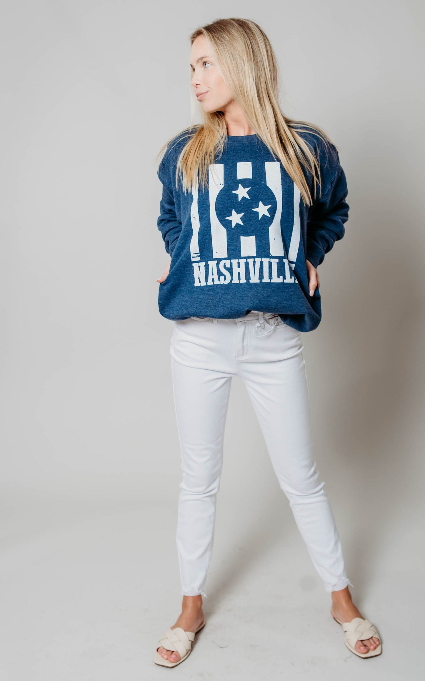 Nashville Flag Sweatshirt - Final Sale