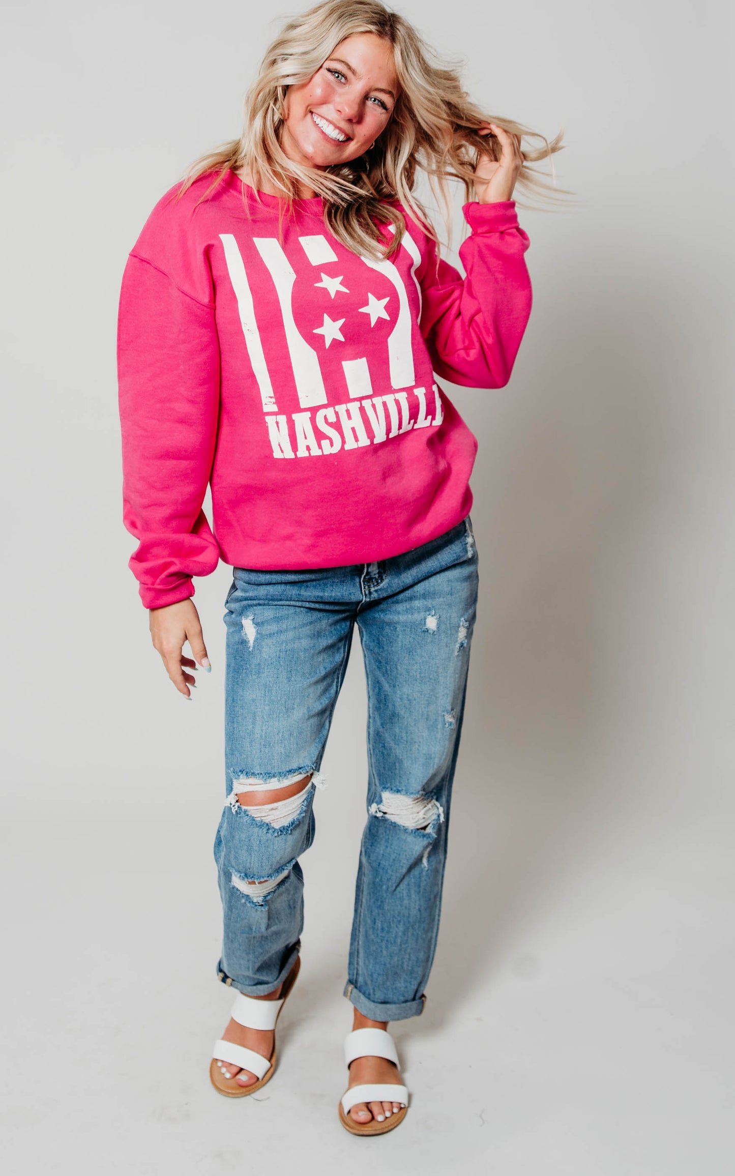 Nashville Flag Sweatshirt - Final Sale