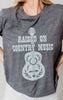 raised on country music top