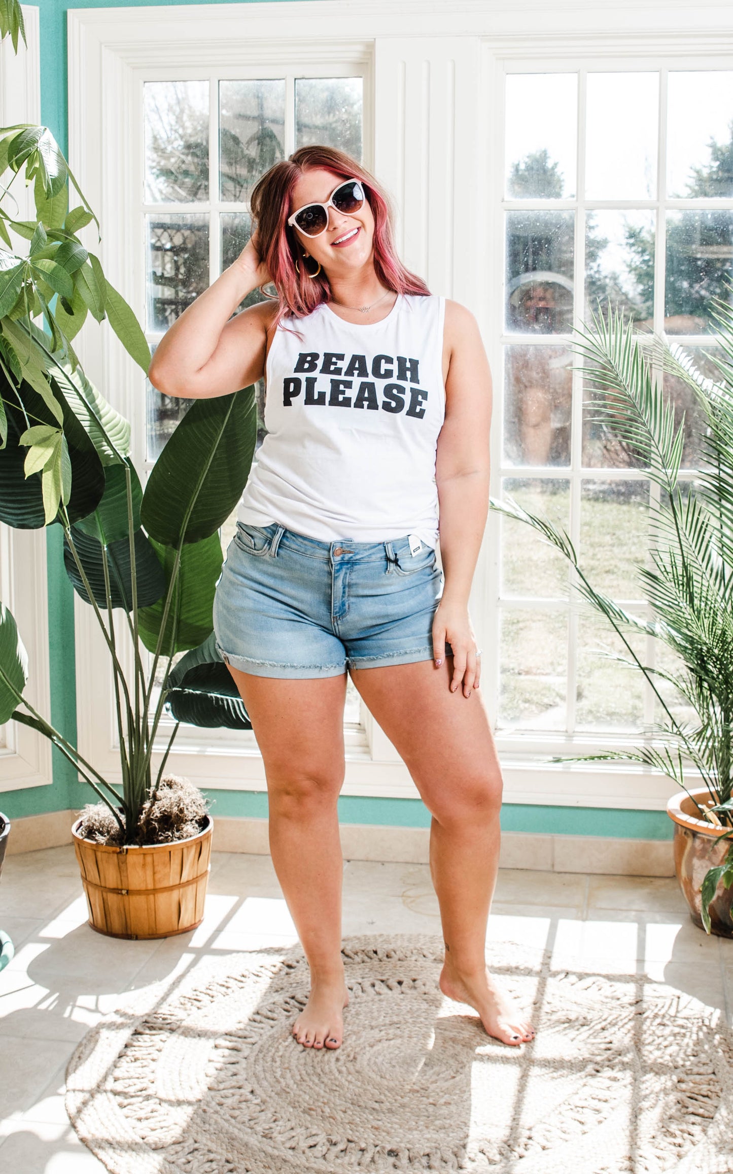 Beach Please tank