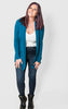 Teal cardigan