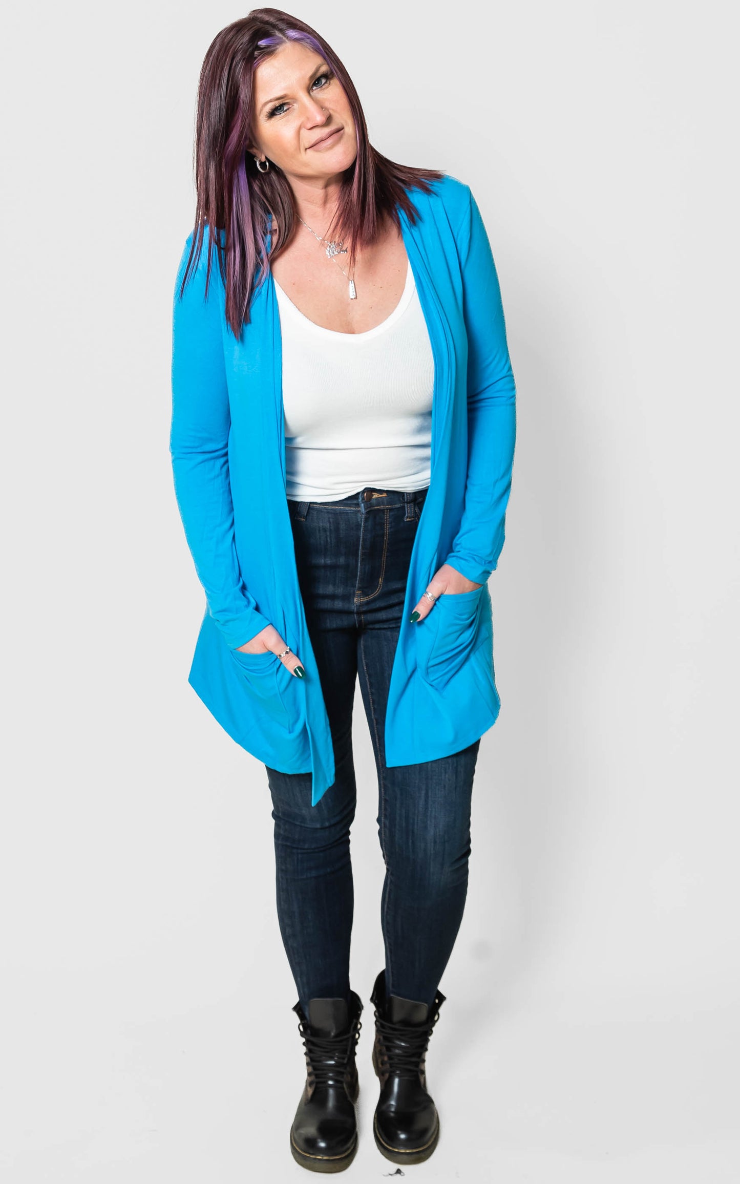 Bright Blue cardigan
