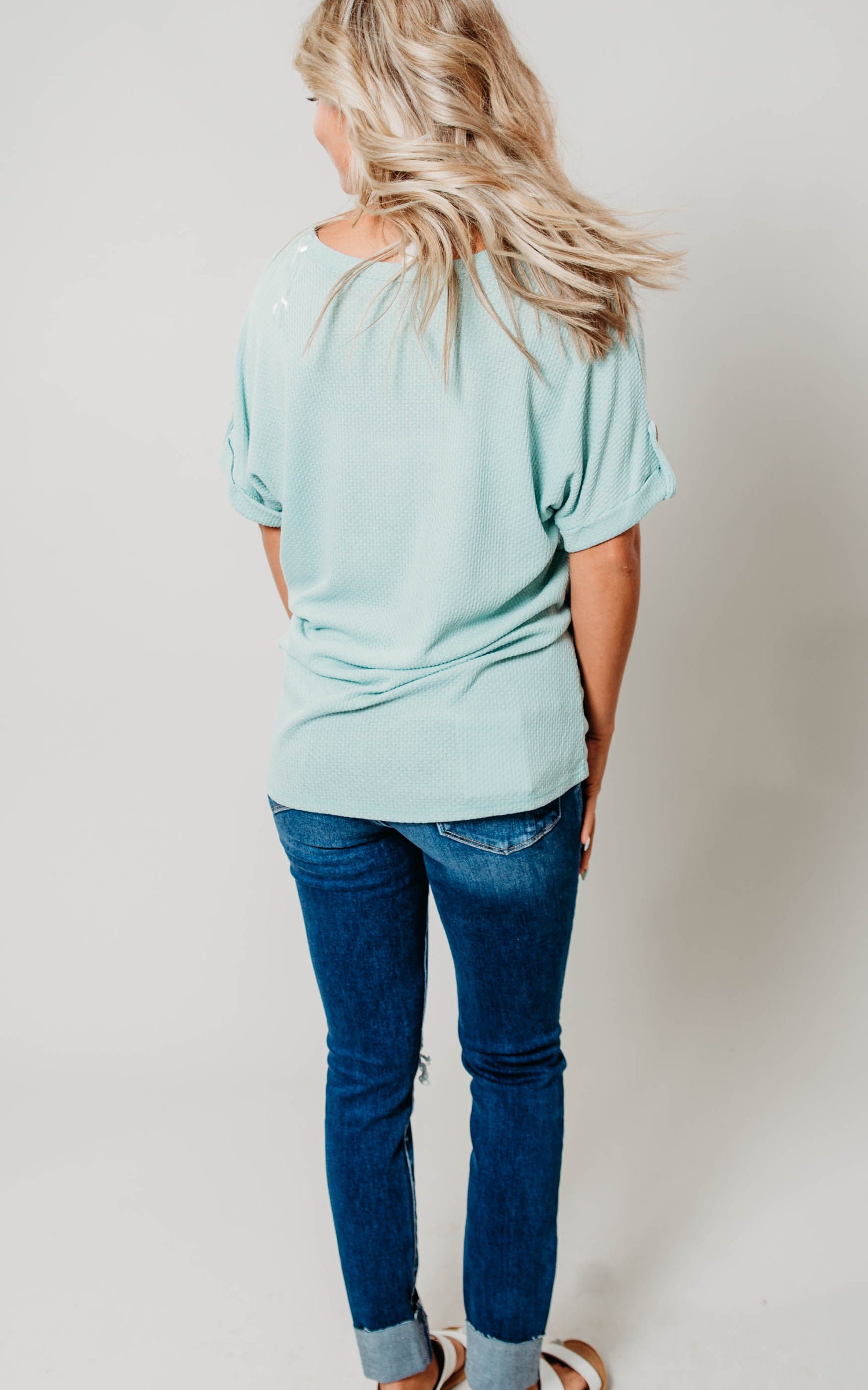 sage tops for women