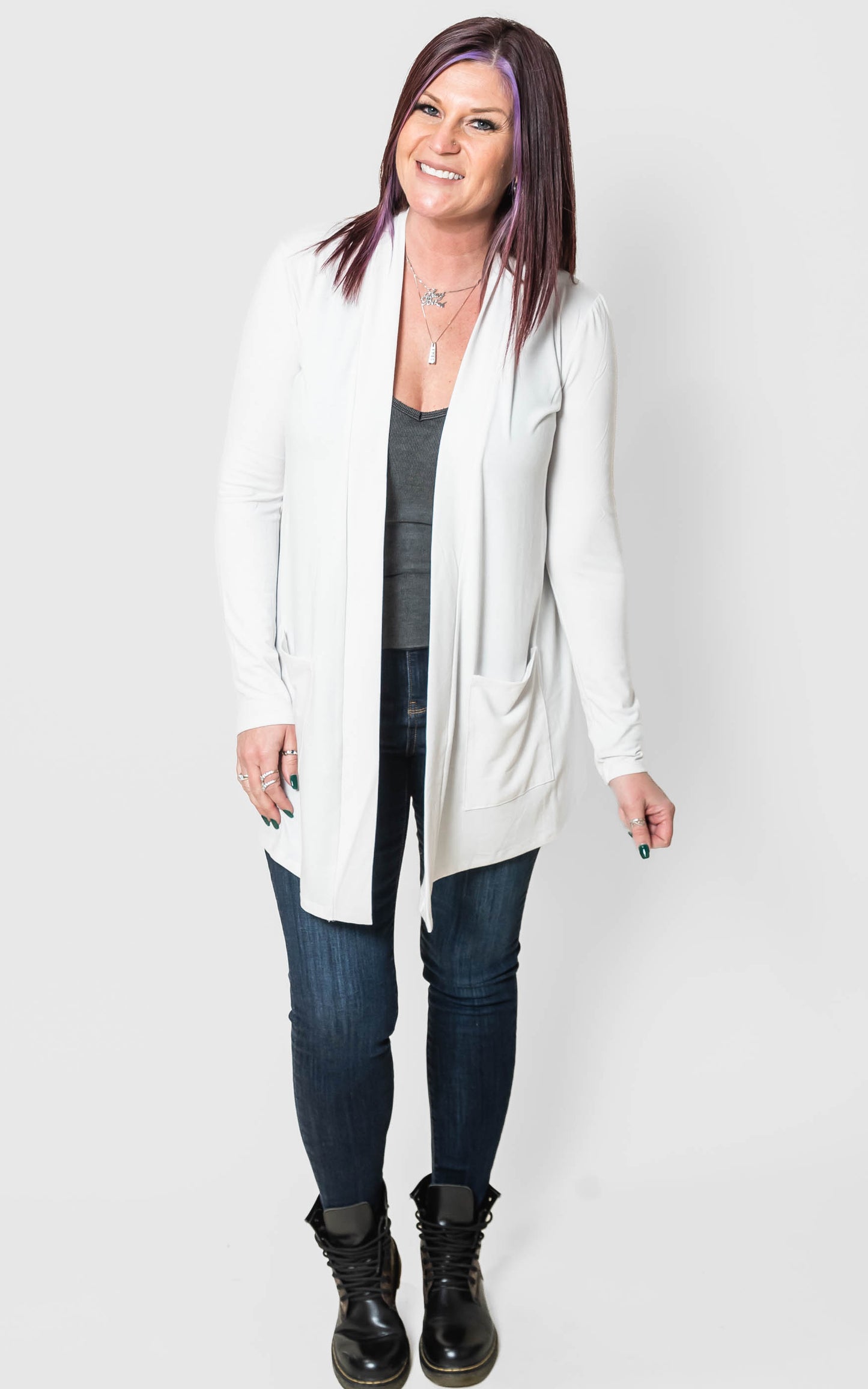 Bone cardigan