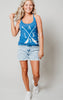 lake paddle racerback tank