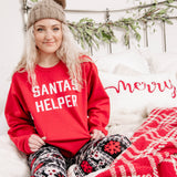 Santa's Helper Sweatshirt - Red*