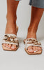 gold chain sandals